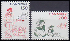 Danmark AFA 761 - 62<br>Postfrisk